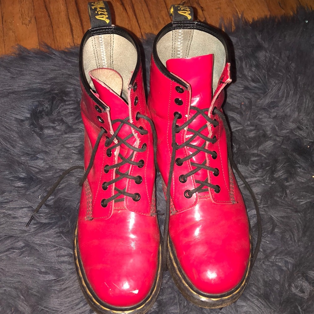 Cherry Red Doc Martens
